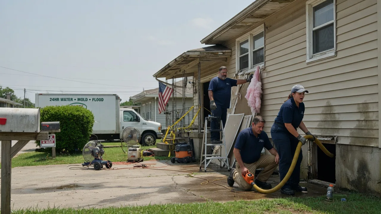Water Damage Repair in Hallett, OK near me